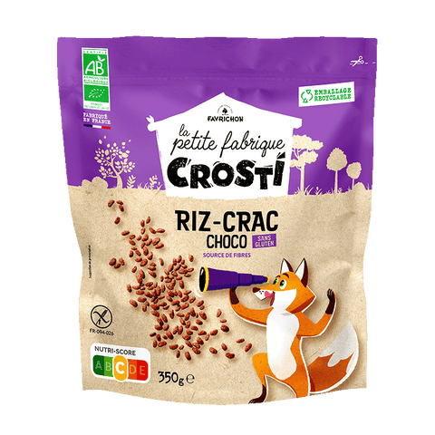 Céréales crosti riz crac choco bio