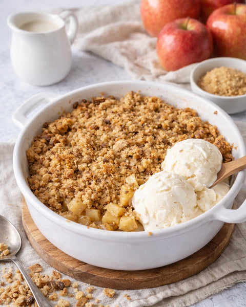 Crumble aux pommes et Muesli Croustillant Nature