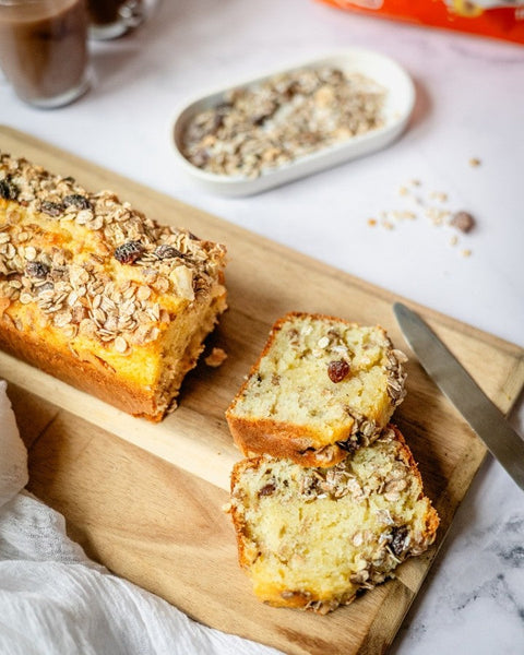 Cake au Muesli Traditionnel Fruits et citron