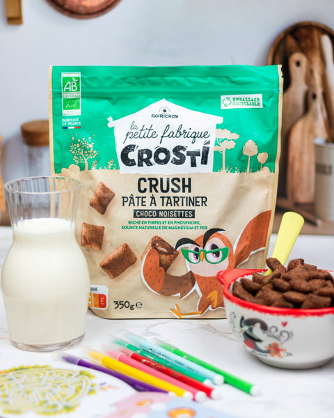 Crosti Crush Pâte à Tartiner Choco Noisettes bio