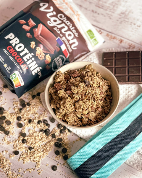 Muesli Croustillant Protéiné Chocolat bio