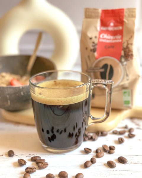 Organic instant chicory coffee