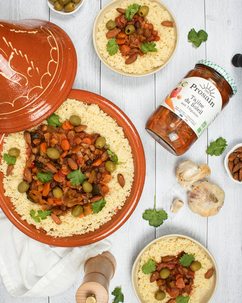 Tajine du Soleil Bio aux 7 légumes