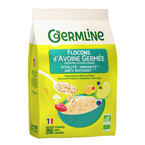 Flocons avoine germée bio 