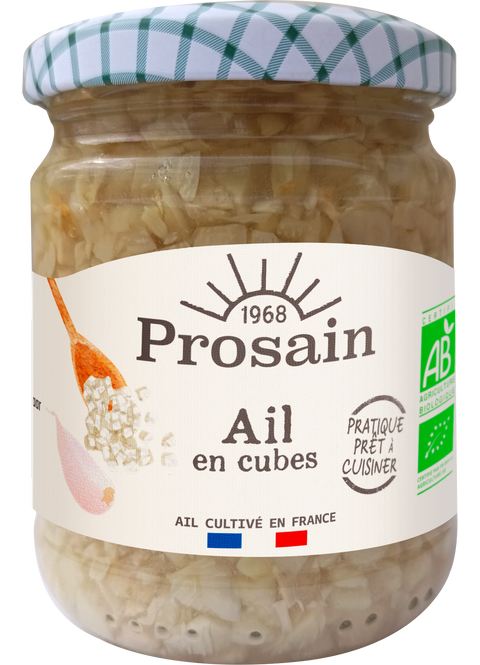Ail en cubes Bio
