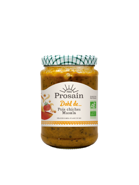 Dahl de Pois chiches Masala Bio