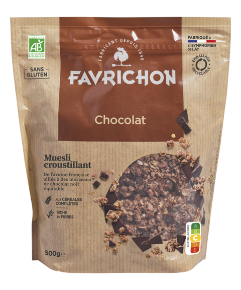Muesli croustillant chocolat 