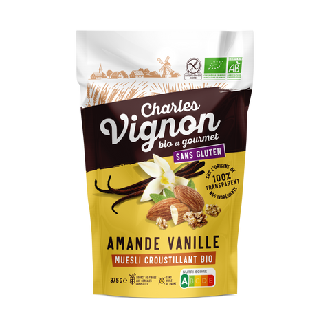 Muesli Bio Croustillant Amande vanille