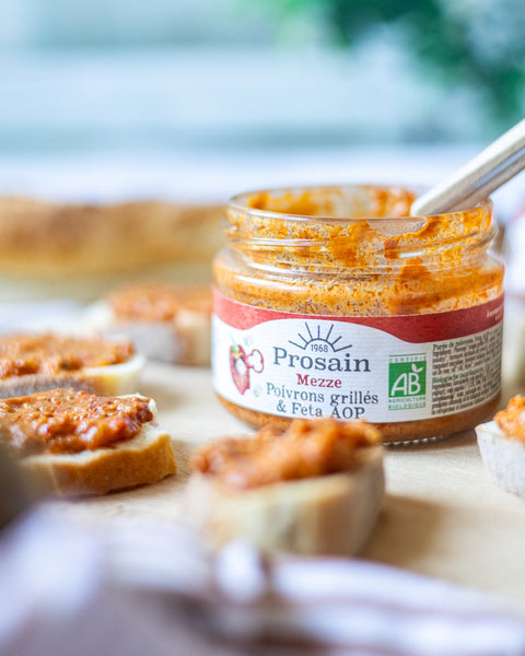 Mezze Poivrons grillés & Feta AOP Bio