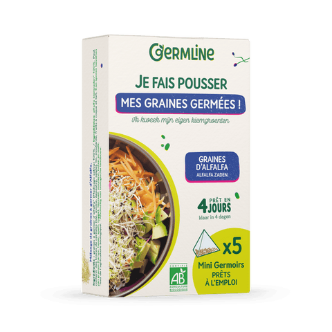 Mini germoirs alfalfa bio