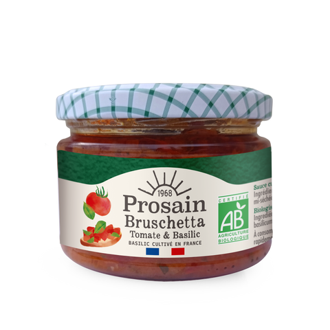 Bruschetta Tomate & Basilic bio