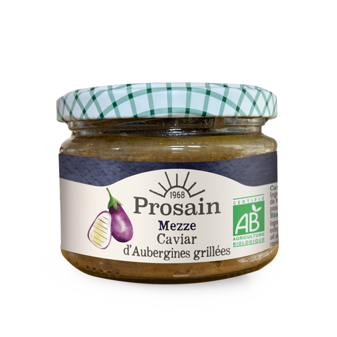 Mezze Caviar d’Aubergines grillées Bio