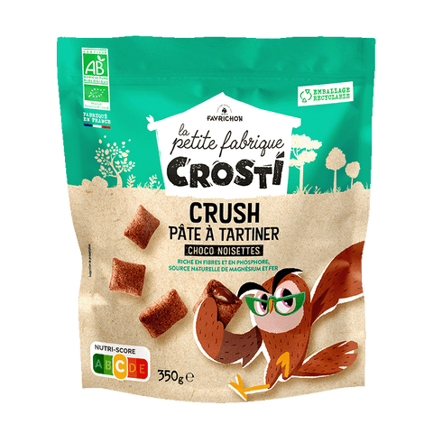 Crosti Crush Pâte à Tartiner Choco Noisettes bio
