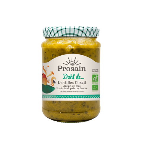 Dahl de Lentilles Corail Bio