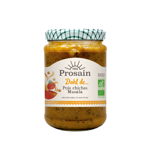 Dahl de Pois chiches Masala Bio
