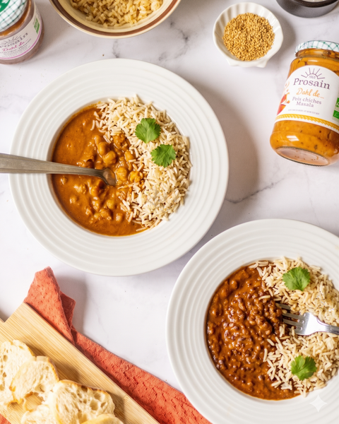 Dahl de Lentilles noires Bio