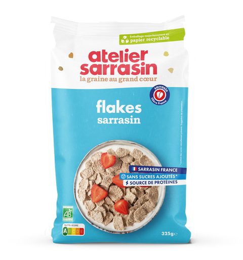 Flakes – Pétales de Sarrasin Nature Bio