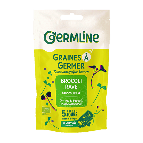 Graines à germer brocoli rave bio (origine Italie) 