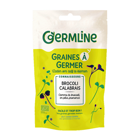 Graines à germer brocoli calabrais bio (origine Italie) 