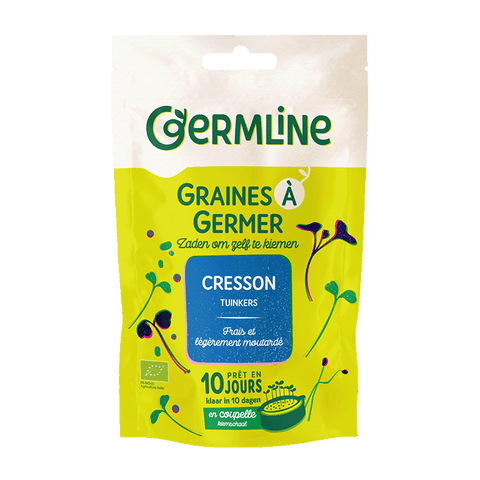 Graines à germer cresson bio (origine Italie) 