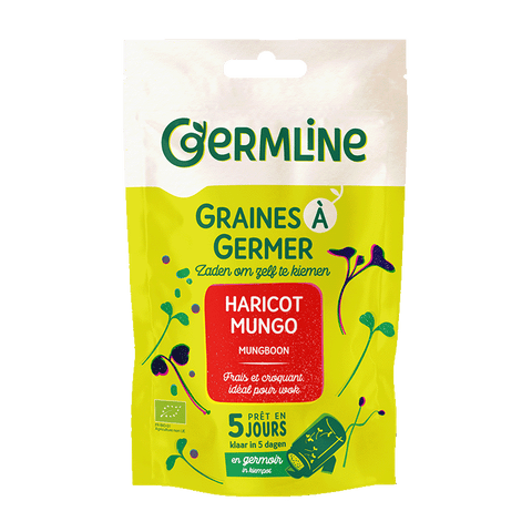 Graines à germer haricot mungo bio (origine Chine) 