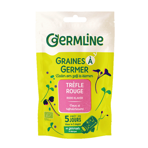 Graines à germer trèfle rouge bio (origine Italie) 