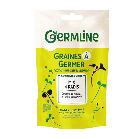 Graines à germer mix 4 radis bio (origine Italie) 