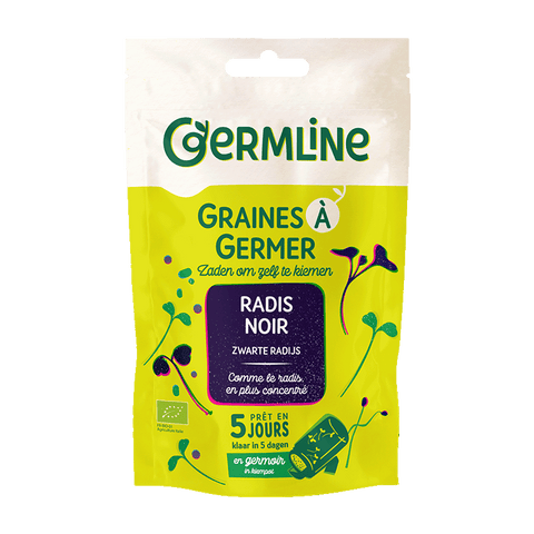 Graines à germer radis noir bio (origine Italie) 