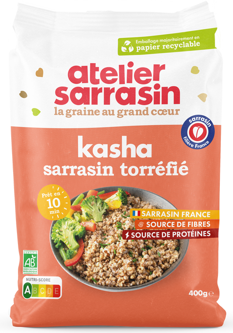 Kasha – sarrasin torréfié bio