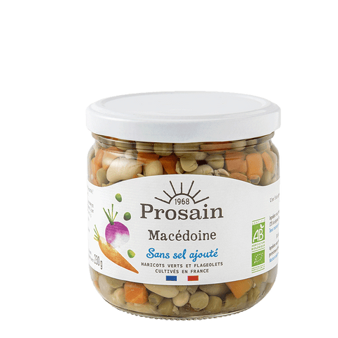 Macédoine Bio Sans Sel Ajouté
