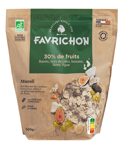 Muesli 30% de fruits bio