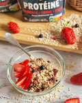 Muesli Bio Croustillant protéiné – cranberry cassis fraise
