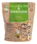 Muesli croustillant 6 fruits bio