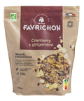 Muesli croustillant cranberry & gingembre bio