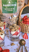 Muesli croustillant graines de lin & courges bio