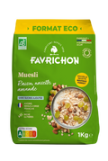 Muesli raisin, noisette & amande bio format éco