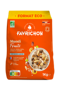 Muesli traditionnel Fruits bio format éco