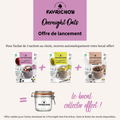 Overnight Oats Pomme Myrtille bio