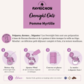 Overnight Oats Pomme Myrtille bio