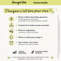 Overnight Oats Pomme Vanille bio