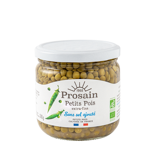 Petits Pois extra-fins Bio Sans Sel Ajouté