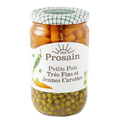 Petits Pois très fins et Carottes Bio