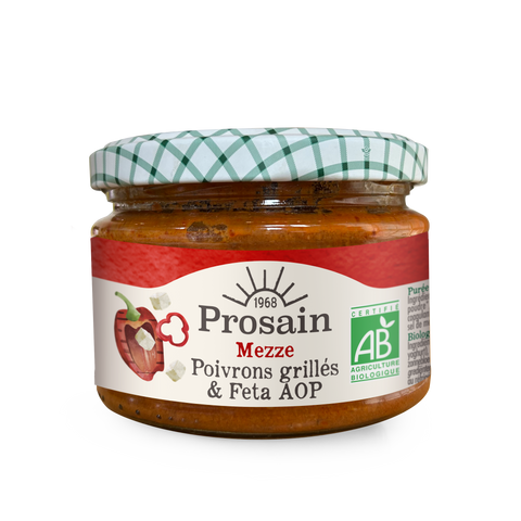 Mezze Poivrons grillés & Feta AOP Bio