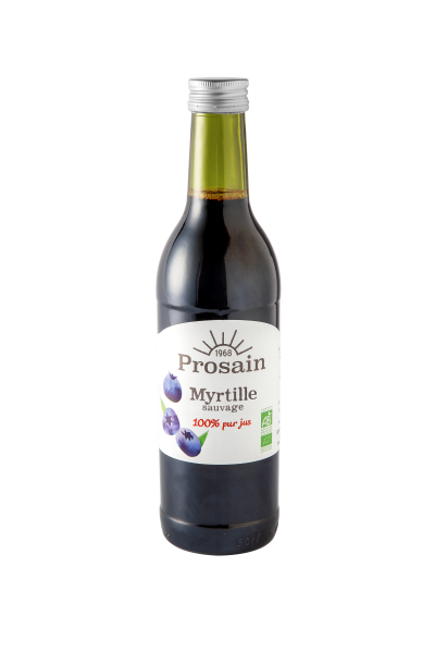 Pur Jus de Myrtille Sauvage bio