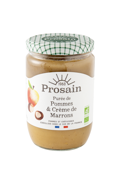 Purée de Pommes & Crème de Marrons Bio