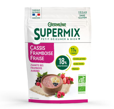 Supermix bio – Cassis Framboise Fraise bio