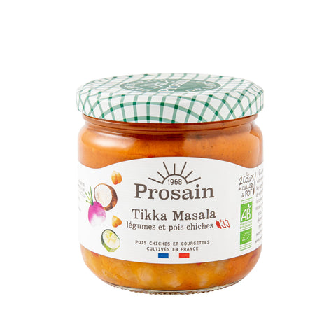 Tikka Masala Bio aux légumes et pois chiches