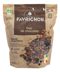 Muesli croustillant duo de chocolats 
