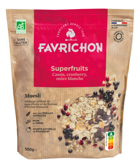 Muesli superfruits 