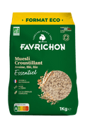 Croustillant essentiel avoine, blé et riz bio 